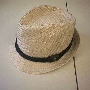 Volcom Tan Fedora Hat with Black Band